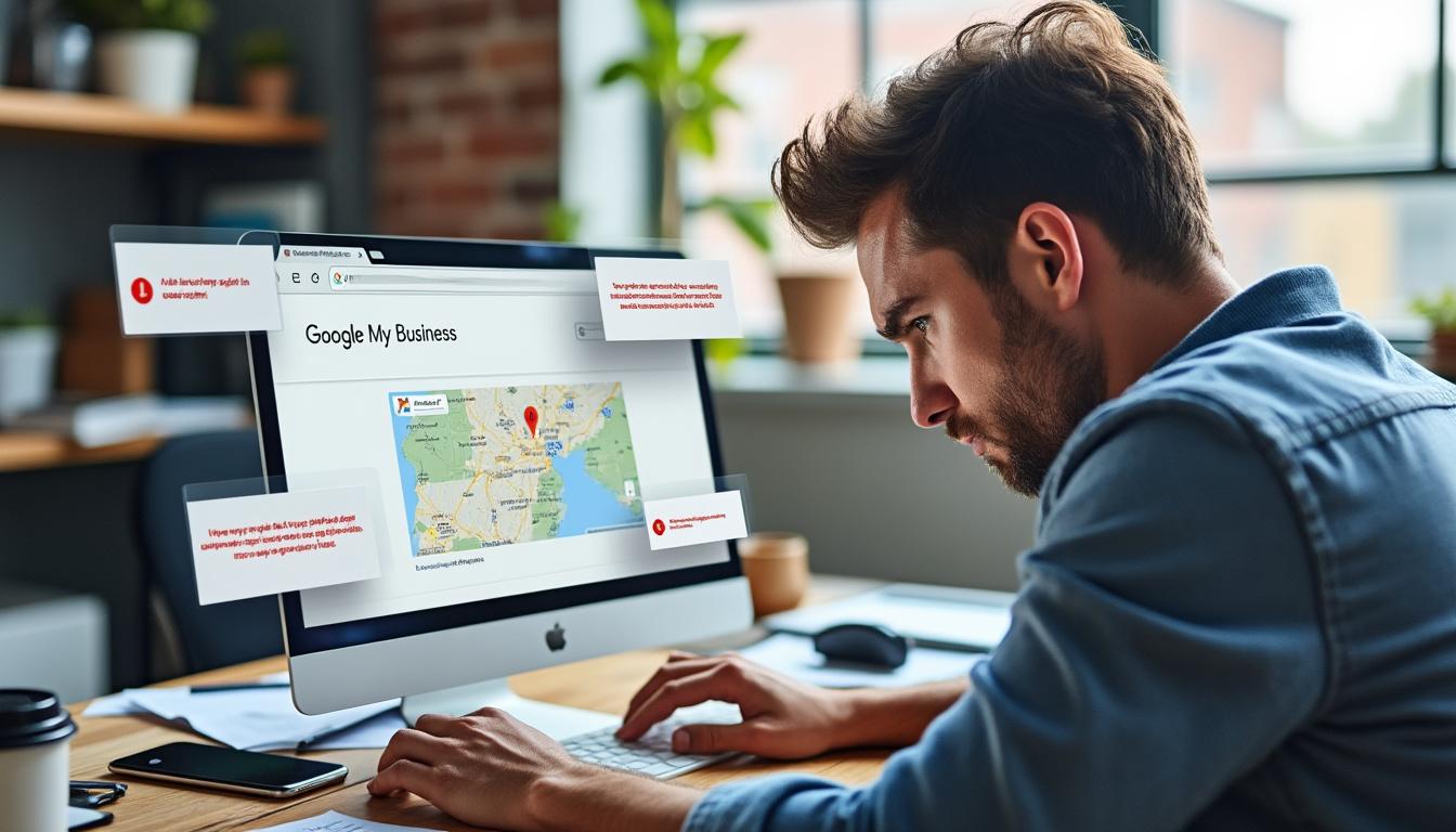 Problèmes de compatibilité entre Google My Business et votre site Web