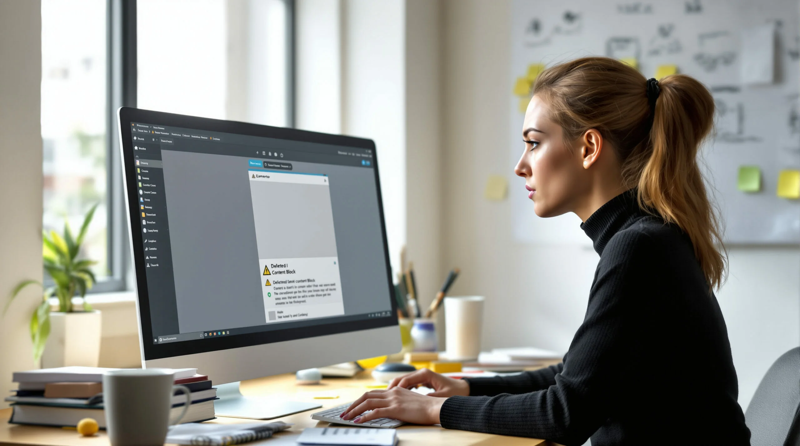 Elementor WordPress : problème de suppression involontaire de contenu