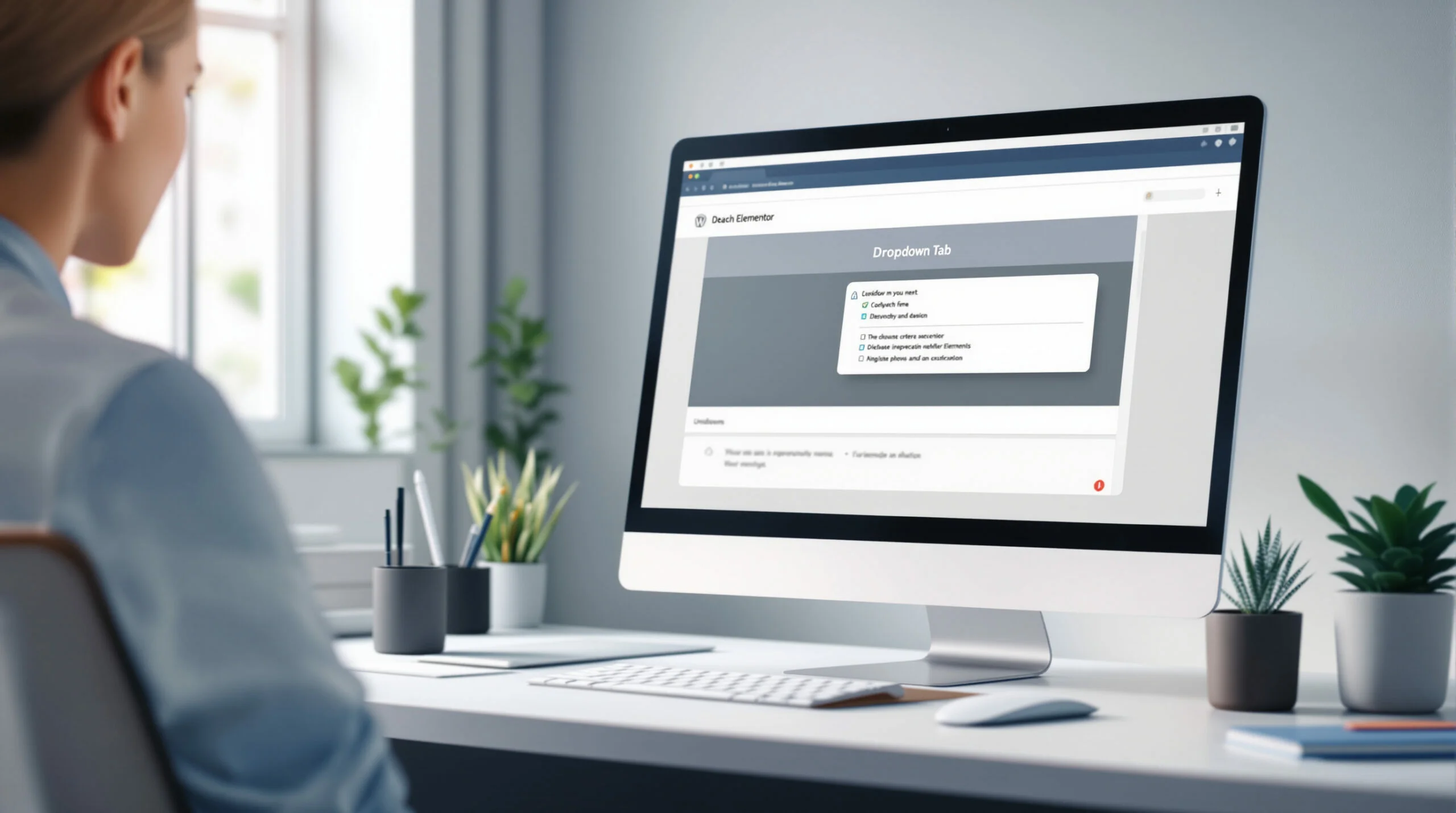 Elementor WordPress : problème d’onglet déroulant qui ne répond pas