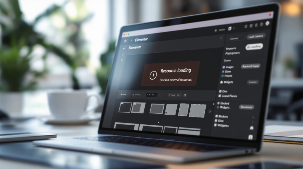découvrez comment résoudre le problème de chargement des ressources externes bloquées dans elementor sur wordpress pour garantir un affichage optimal de votre site.